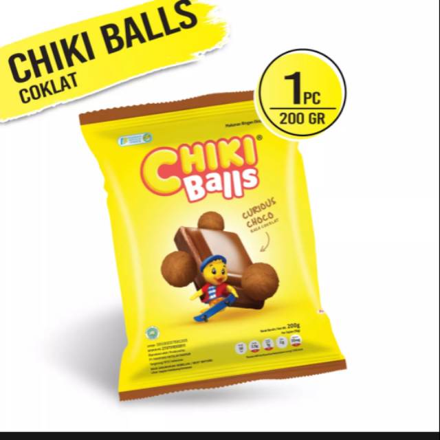 

CHIKI BALLS 200GR RASA COKLAT