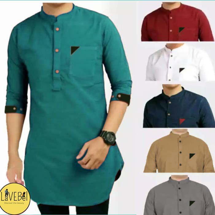 LVB Koko Kurta Pakistan ARIF / Baju Koko Pria/ Baju Muslimin /Atasan Muslim Pria / Uk.M-L-XL-XXL-3XL