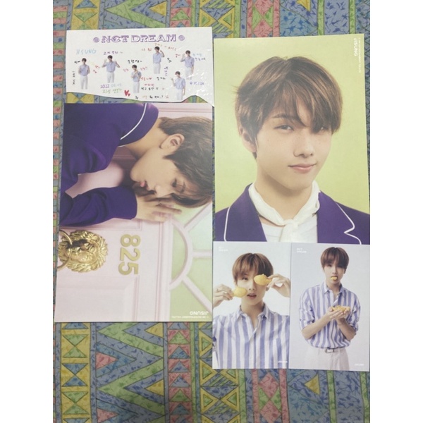 jisung sg22 set postcard set