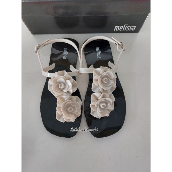 Sandal melissa harmonic garden square Ad/sandal melissa bunga /sandal jelly wanita