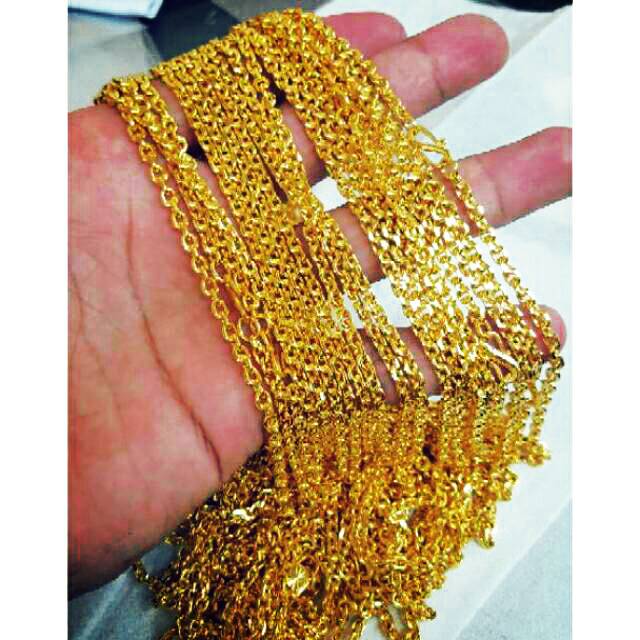 Kalung xuping lapis emas 24k