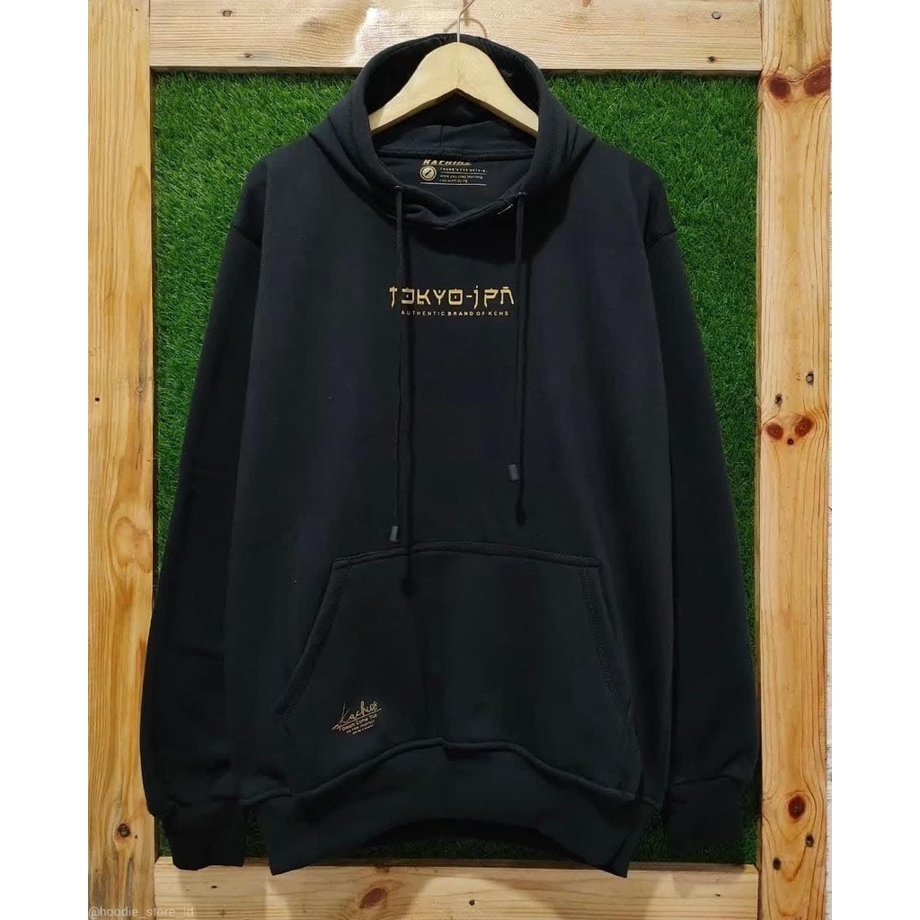 Jaket Sweater Hodie Pria Tokyo Japan Jepang Hitam Suiter Laki Hudi Dewasa Termurah Terlaris Terbaru Hoodie Masa Kini