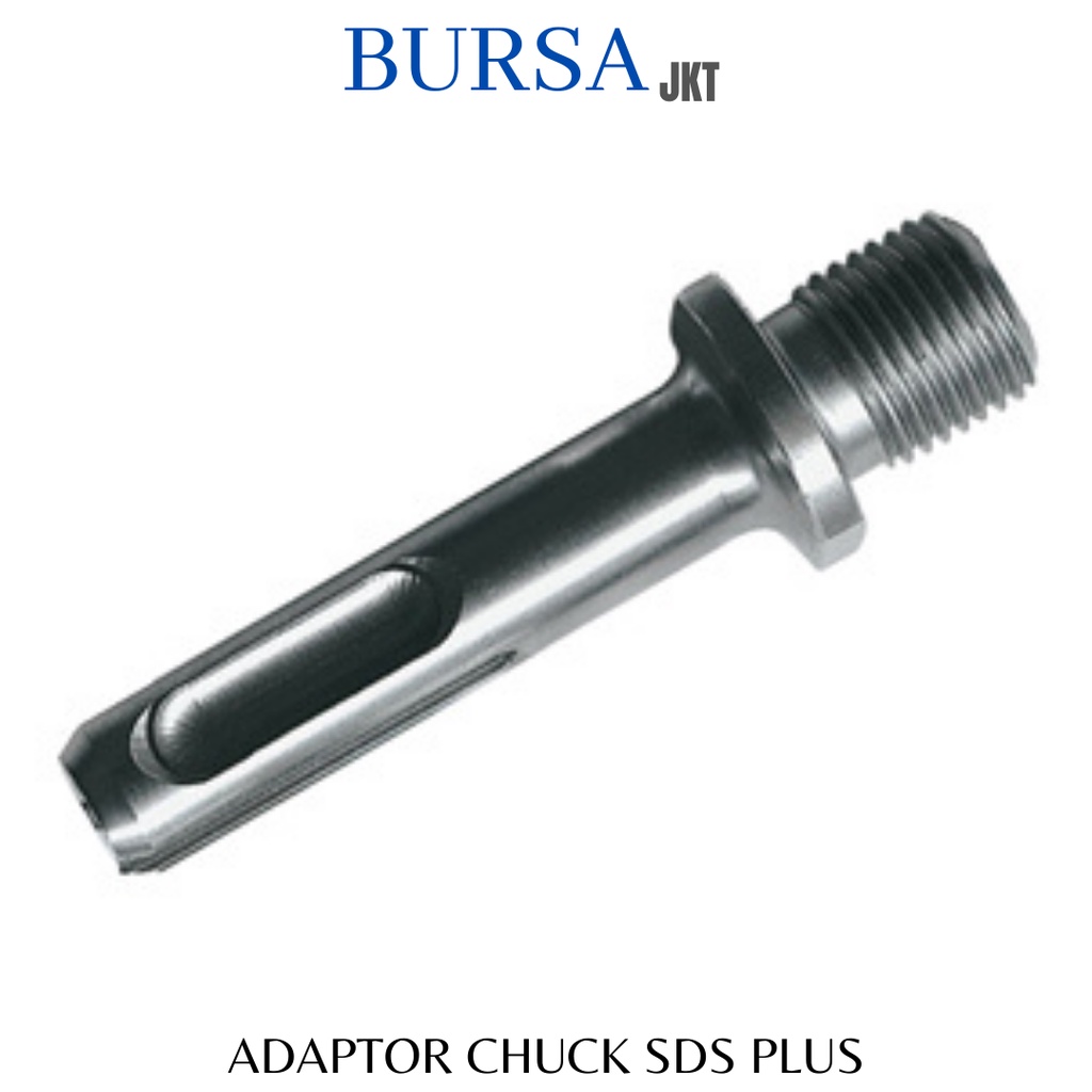 SDS PLUS KONEKTOR SAMBUNGAN ADAPTOR SHANK 1/2 M10 CHUCK BOR SDS PLUS