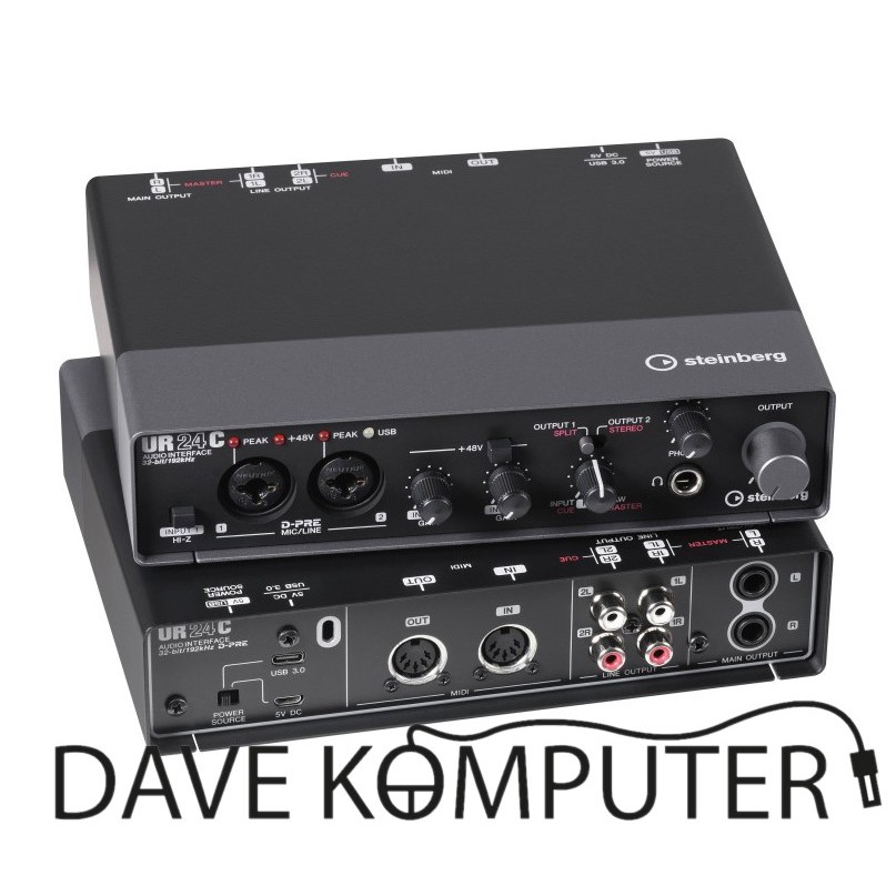 Steinberg UR24C USB soundcard