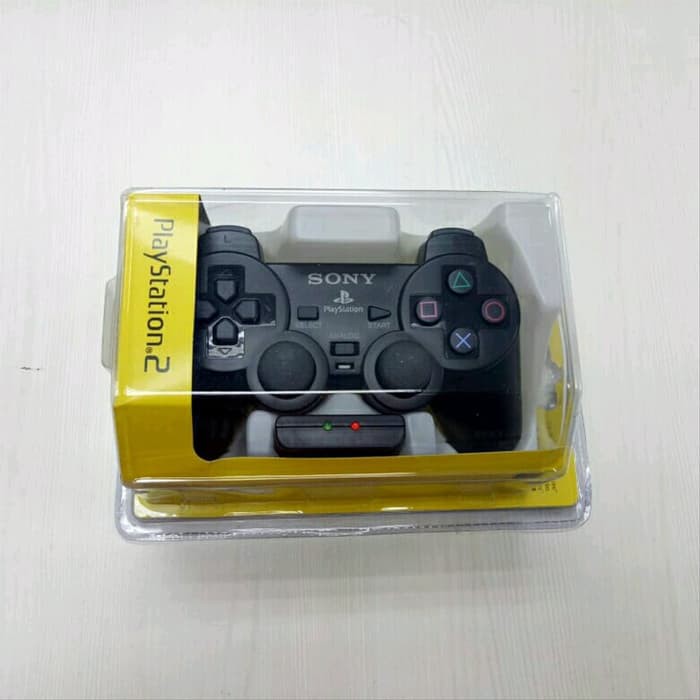 STIK PS2 WIRELESS HITAM TANPA KABEL