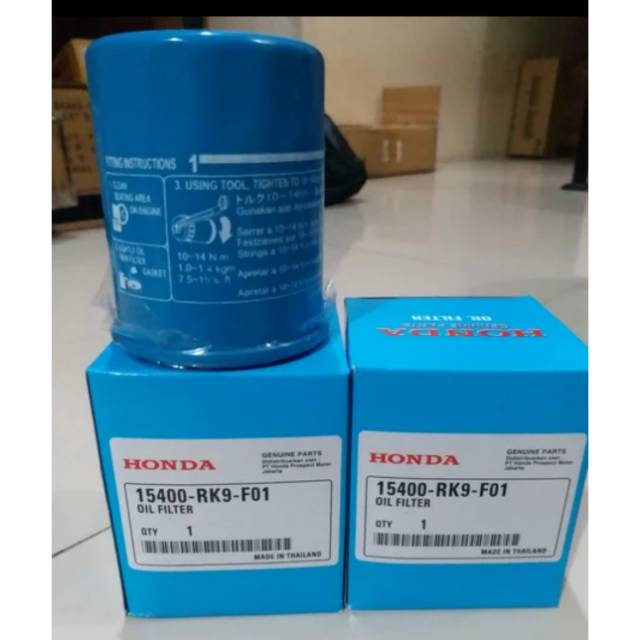 Oli filter honda jazz brio freed