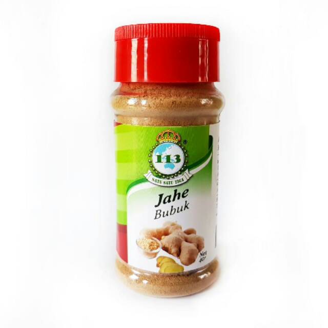 

Bumbu 113 Rempah Jahe Bubuk Pure Ginger Powder Bumbu Premium 40 gram