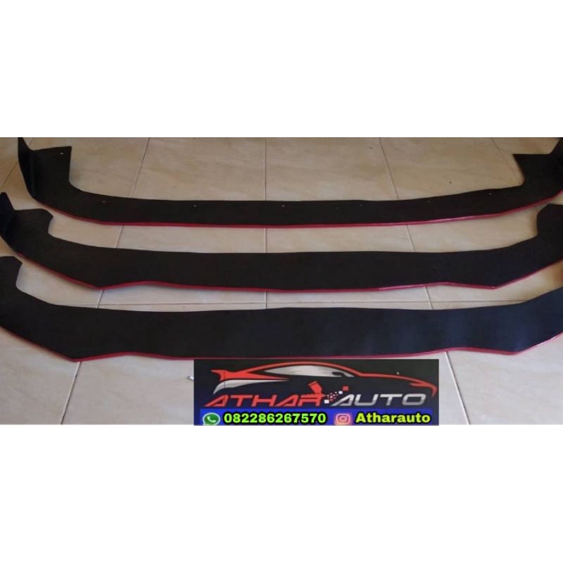 winglet/lips bemper+bodykit agya ayla 1.0cc dan 1.2cc