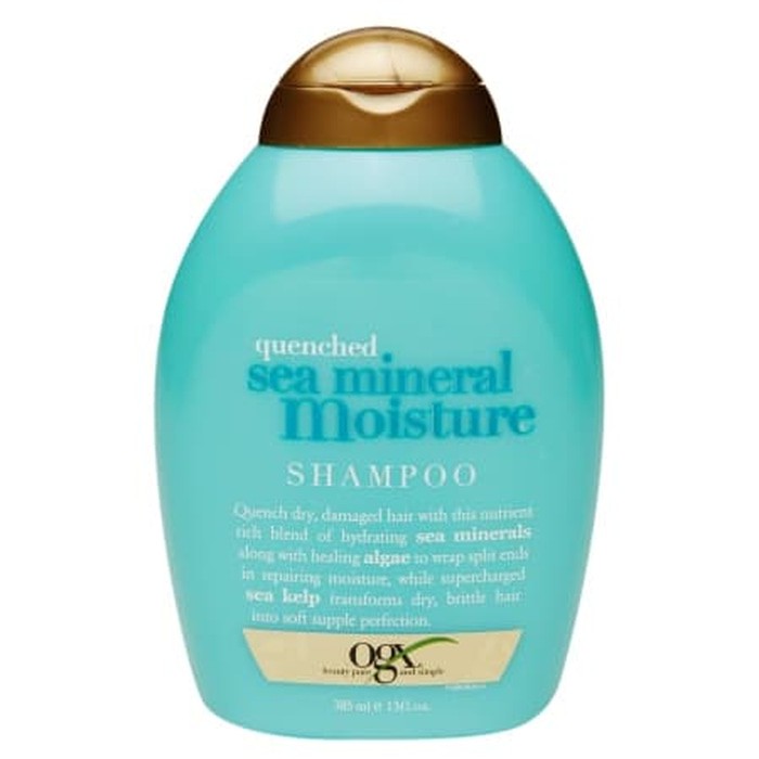 ORIGINAL  Organix OGX Quenched Sea Mineral Moisture Shampoo 385ml BY XM MART