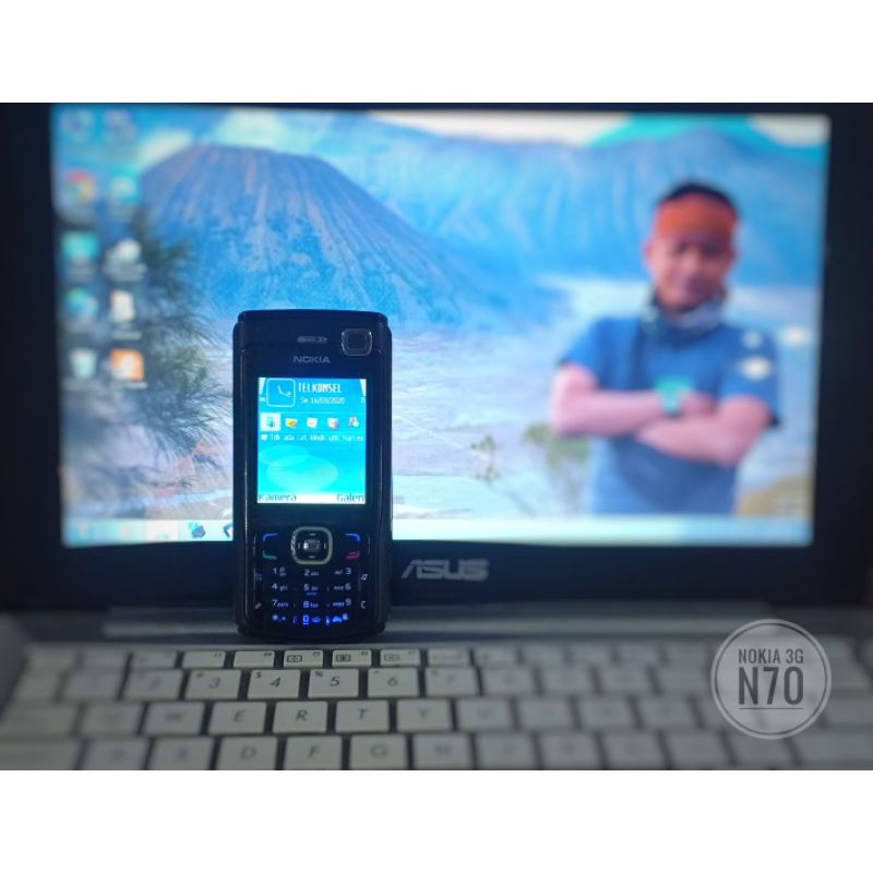 Nokia N70 3G music edition mulus normal siap di pakai harian