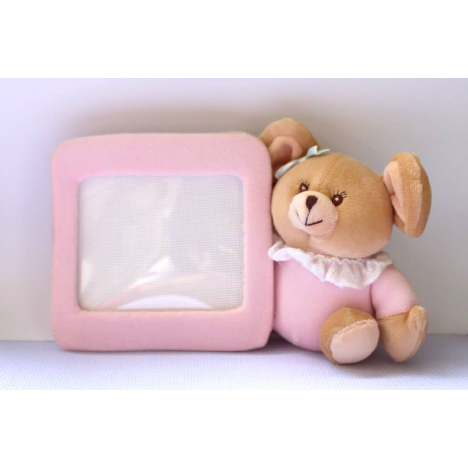 Frame Foto Sulam Kristik Boneka Teddy Bear Pigura FR-01