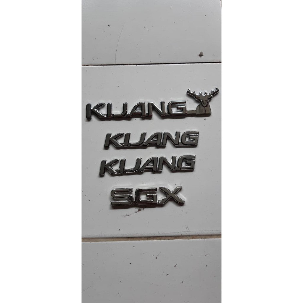 Emblem Kijang Kapsul SGX set