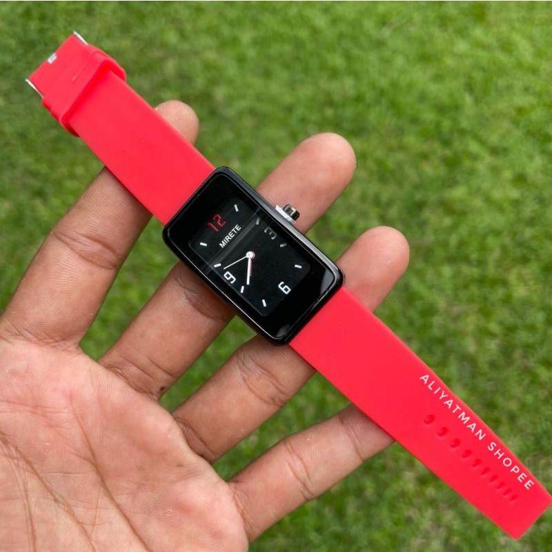 JAM TANGAN TERBARU WANITA STRAP SILIKON TALI LEMBUT ANALOG // JAM TANGAN STYLE WANITA SIMPLE DAN MURAH // JAM TANGAN WANITA KEKINIAN FREE BATRAI CADANGAN