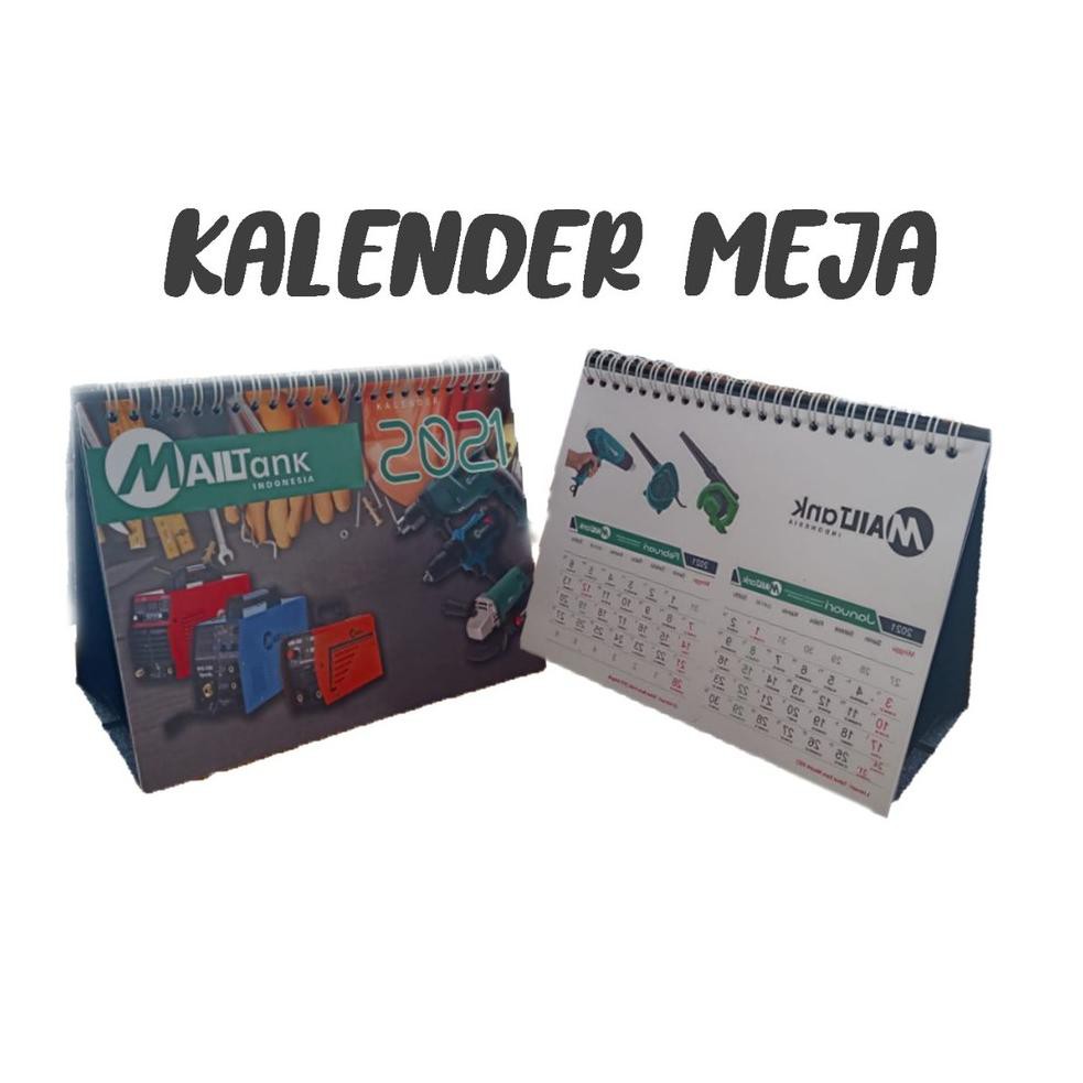 

[DISC NO FREE] FREE GIFT Kalender Meja MAILTANK 2021