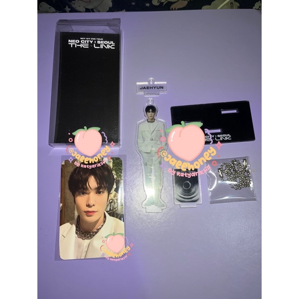 ACRYLIC STAND KEYRING JAEHYUN NCT127 THE LINK SET PHOTOCARD