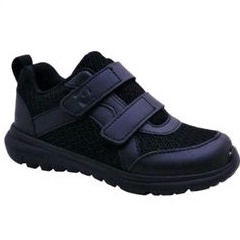 Toezone Memphis Ch Black - Sepatu Sekolah Anak no.36