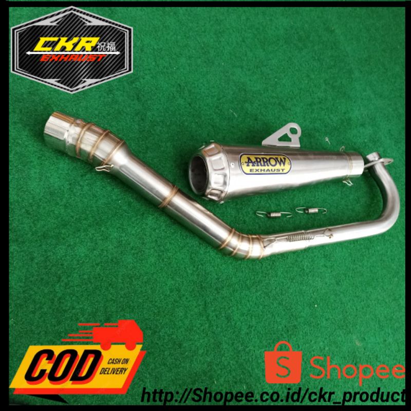 Knalpot ARROW Underbond Jupiter z Vega  Smash Revo Shogun Grand Lagenda dll