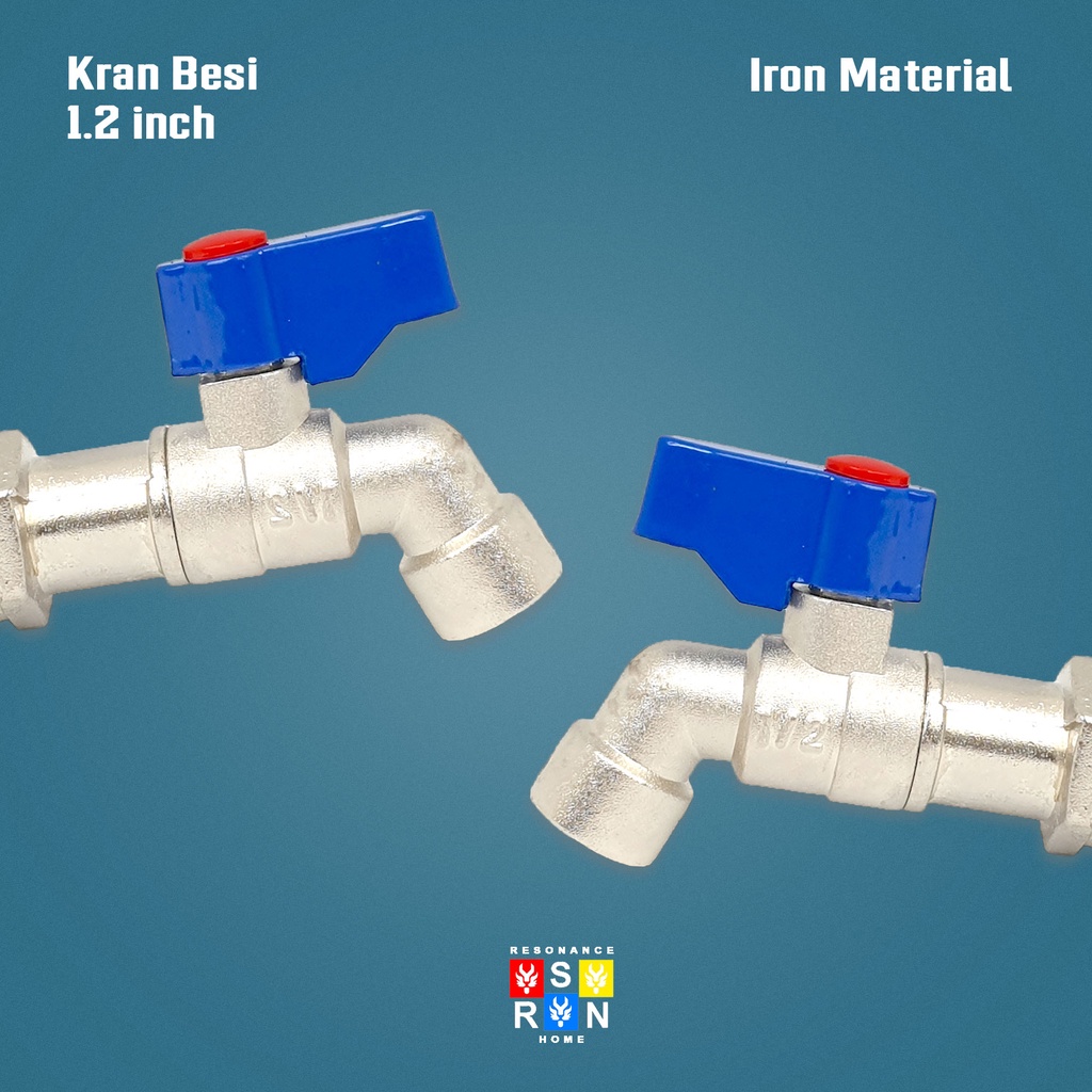 Kran Air Besi 1/2 Inci Keran / Kran Tembok Resonance Home