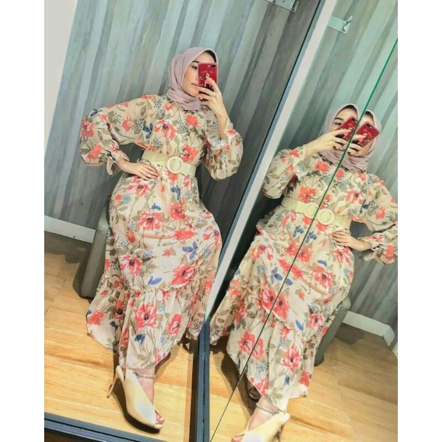 ALINKA MAXI DRESS + BELT