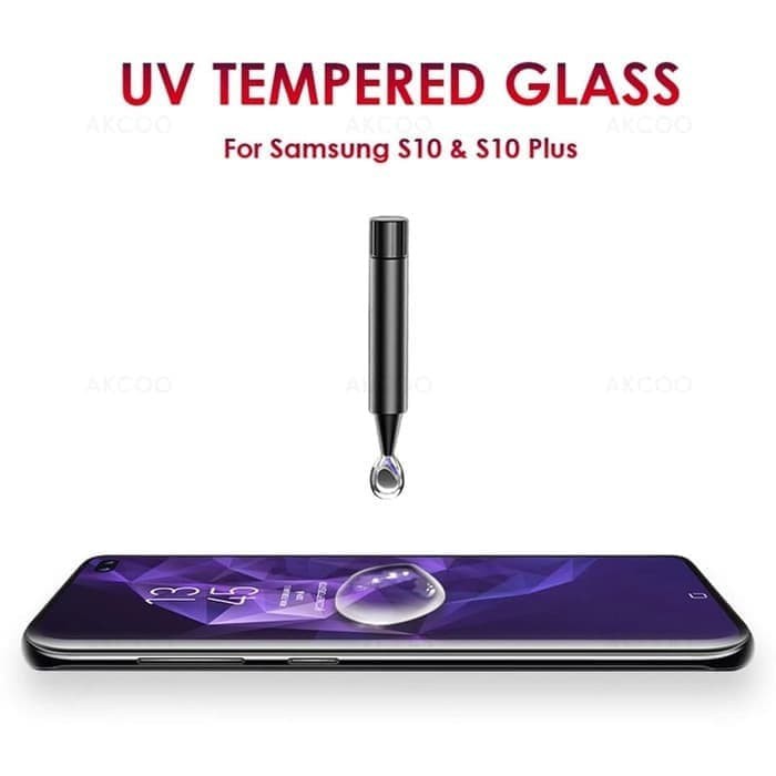 Samsung Galaxy S10 - Tempered Glass UV Full Glue Anti Gores Kaca