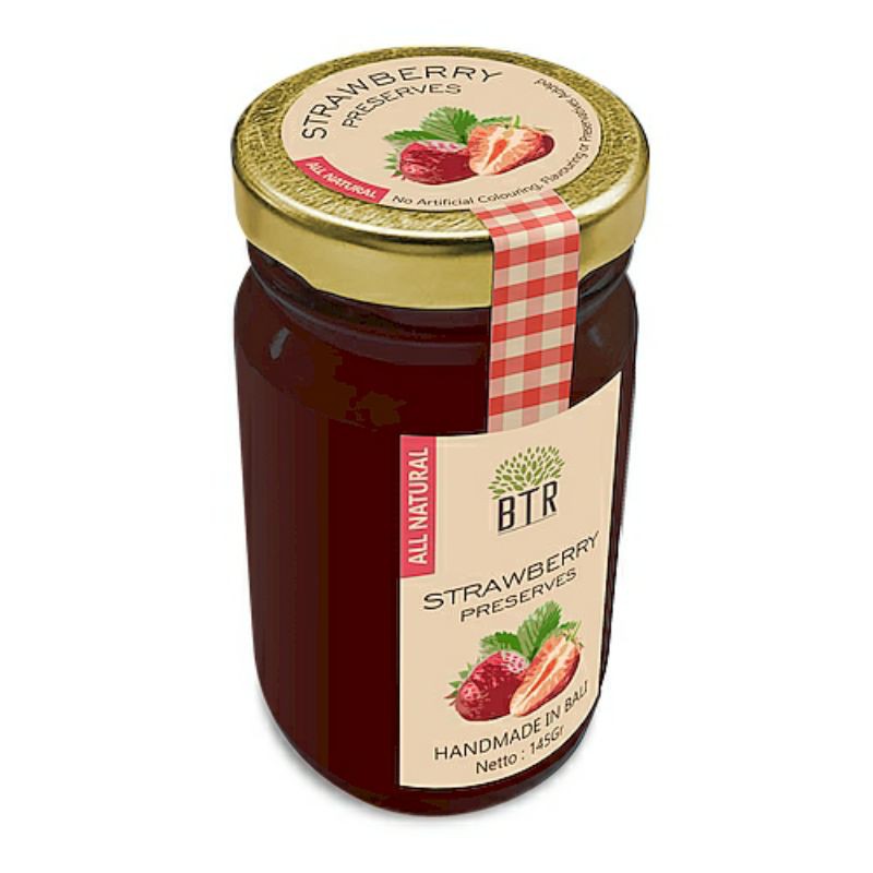 

Selai Sehat, BTR Strawberry Jam / BTR Selai buah Strawberry 145 gram