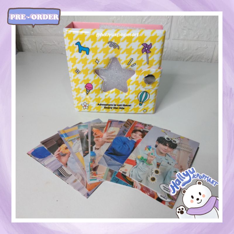 TREASURE WORLD OFFICIAL MD - PHOTOCARD BINDER SET