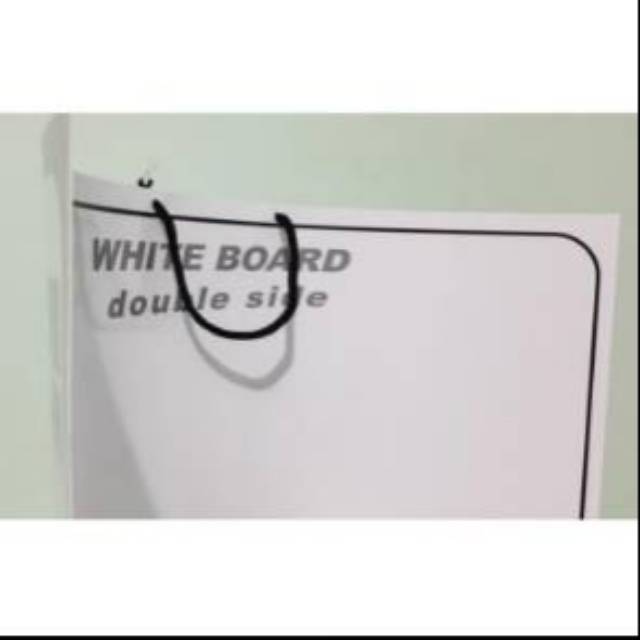 [2 pcs] Papan Tulis Putih White Board Portable Kecil - Whiteboard Kertas Lembaran