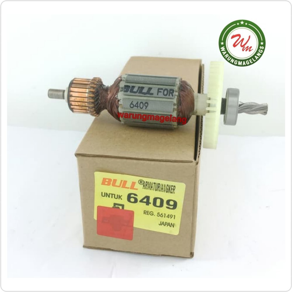 Bull armature for mesin bor 10 mm 6409 makita angker