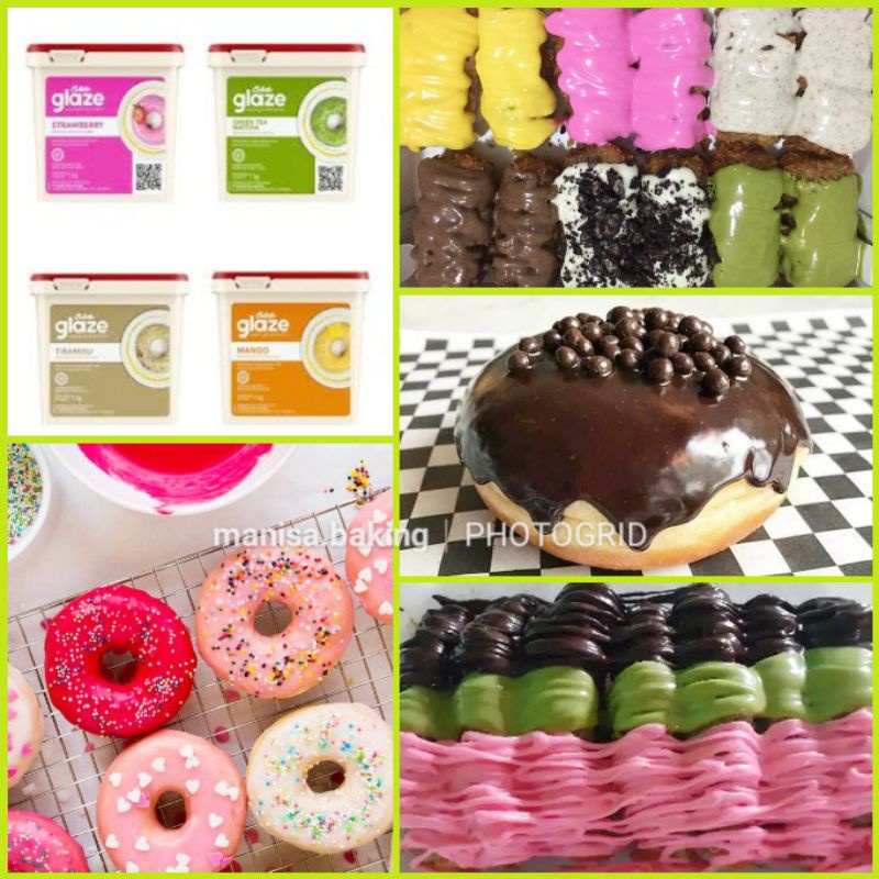 

COLATTA DIP GLAZE 250 GR REPACK TOPPING DONAT TOPPING LUMER