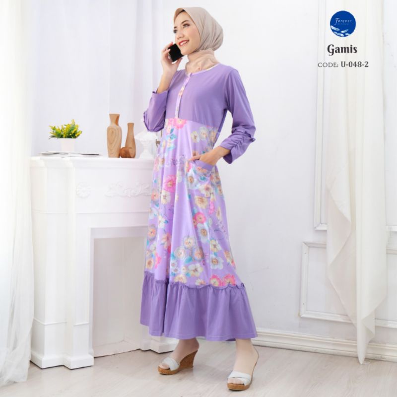 Gamis Wanita Longdress Maxi One Set Baju Tidur Forever Sweet Concept-6