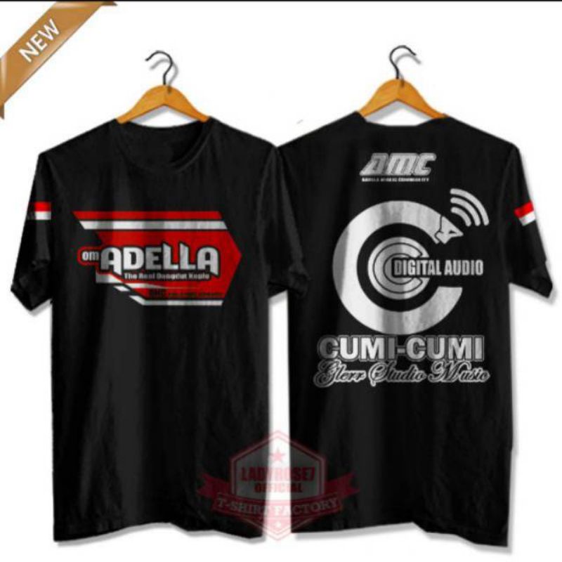 KAOS ADELLA STUDIO MUSIK TERBARU