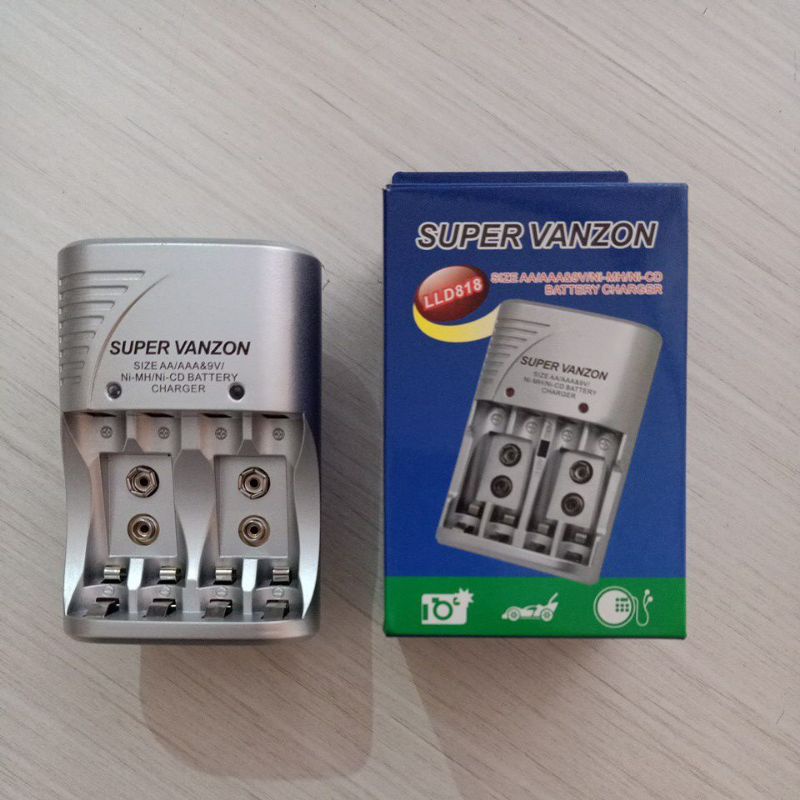 Charger Baterai AA/AAA/9V