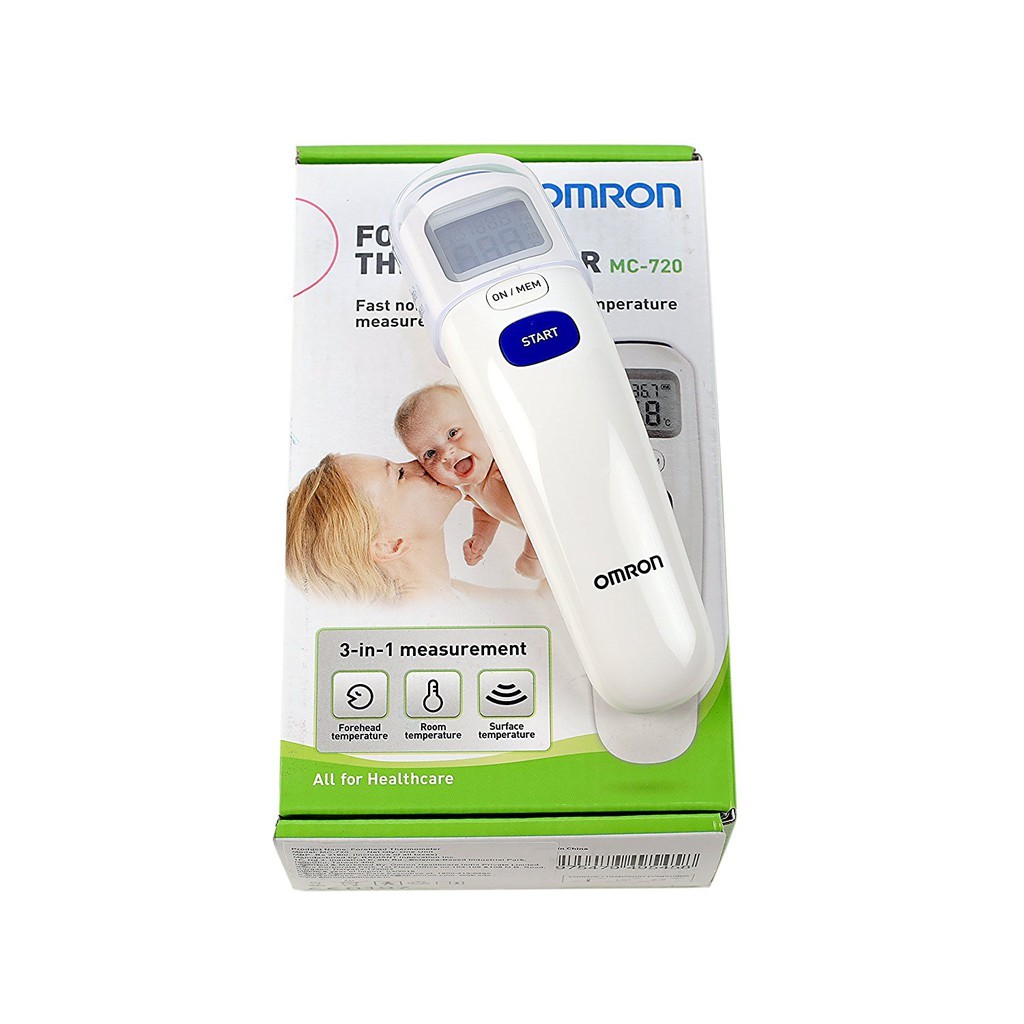 Omron Forehead Thermometer MC-720 Termometer Dahi