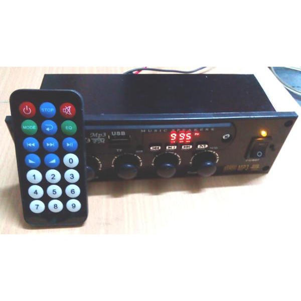 Rakitan USB MP3 FM Tape Mobil Amplifier Stereo