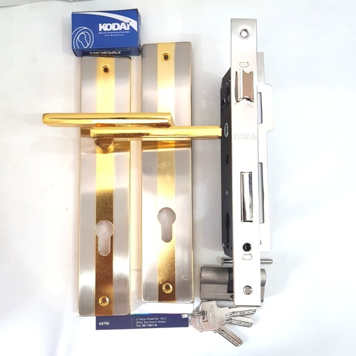Kunci Pintu - Handel Pintu/ Kunci Pintu Kodai Lite 1Set