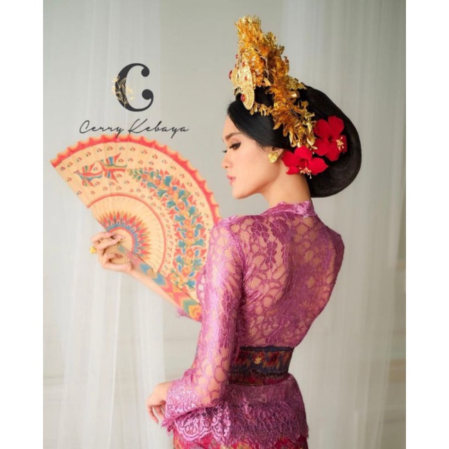 Cerry Kebaya kain kebaya ysl metalik