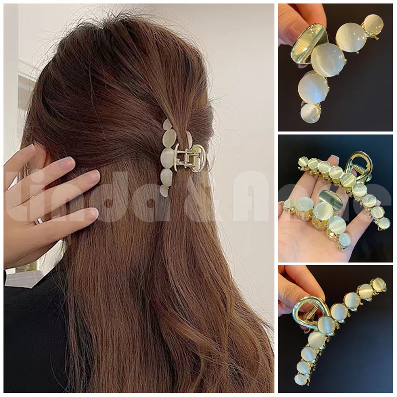 Jepit Rambut Wanita Geometris Korean Aesthetic - Hairpin Wanita Korean Fashion