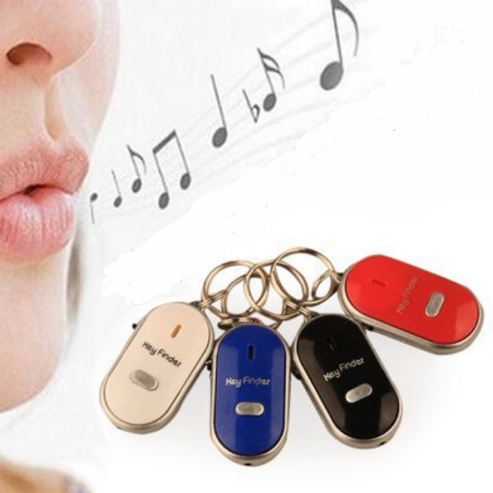 GANTUNGAN KUNCI MOTOR MOBIL RUMAH KAMAR LOCKER LACI SENSOR SIUL SUARA ALARM CARI KEY FINDER