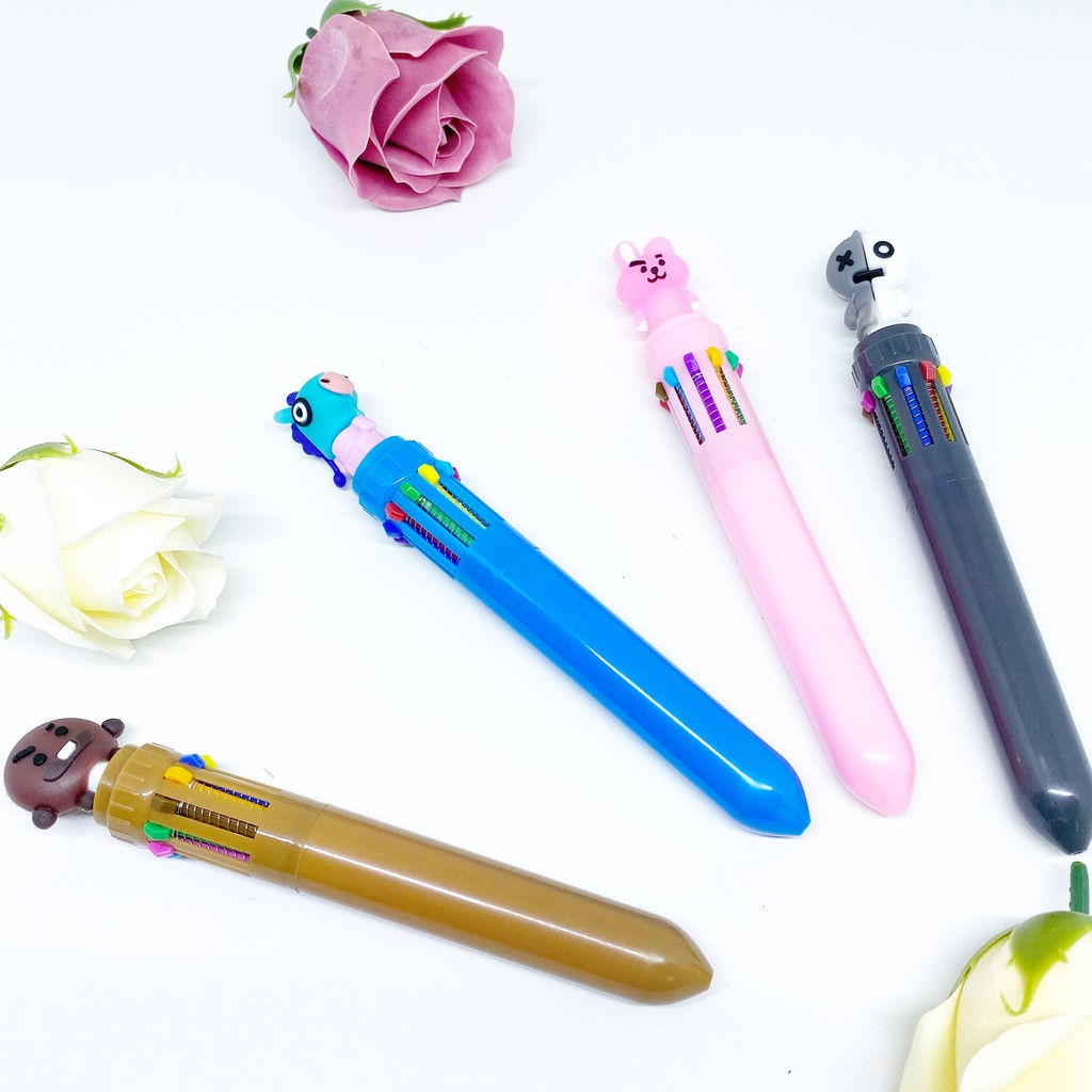 

PULPEN KARAKTER BT21 KPOP BTS DOLL 10 WARNA / PULPEN BOLPEN KPOP ARMY BANGTAN IMPORT 10 WARNA