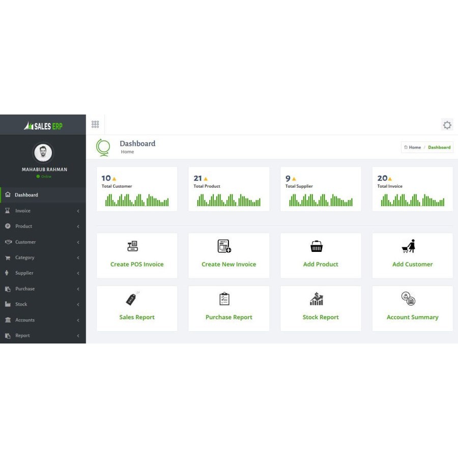 Aplikasi ERP Sales Business ERP Solution