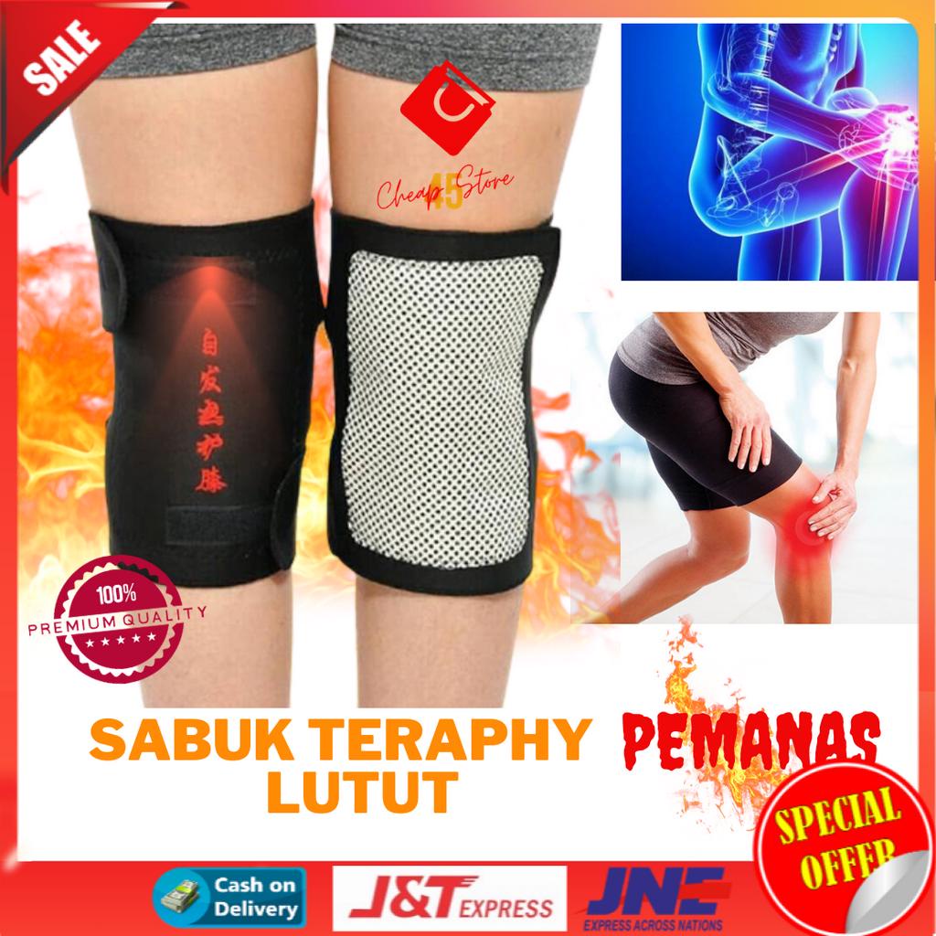Terapi Lutut Deker Lutut KneeCare Theraphy Original 1 pasang Alat kesehatan pemanas magnetik murah