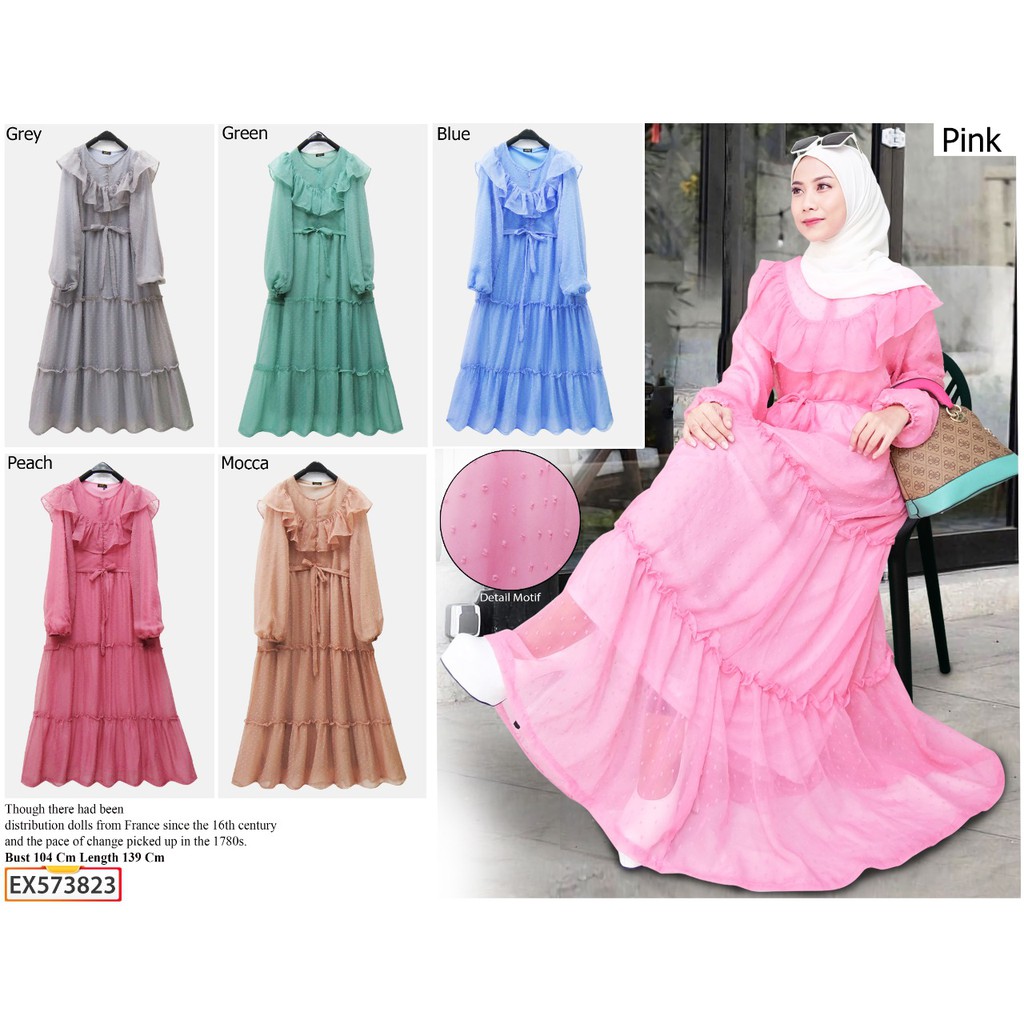 GAMIS RUBY POLKA BUSUI/ EXTU/TERLARIS