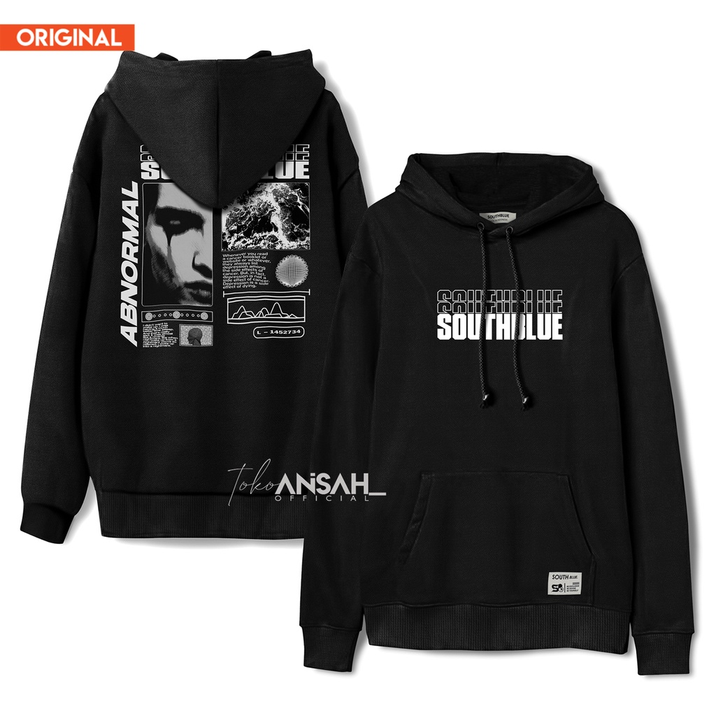 HOODIE ORIGINAL SOUTHBLUE ABNORMAL Unisex Outwear Sweater Pria/Wanita Casual Streetwear COD