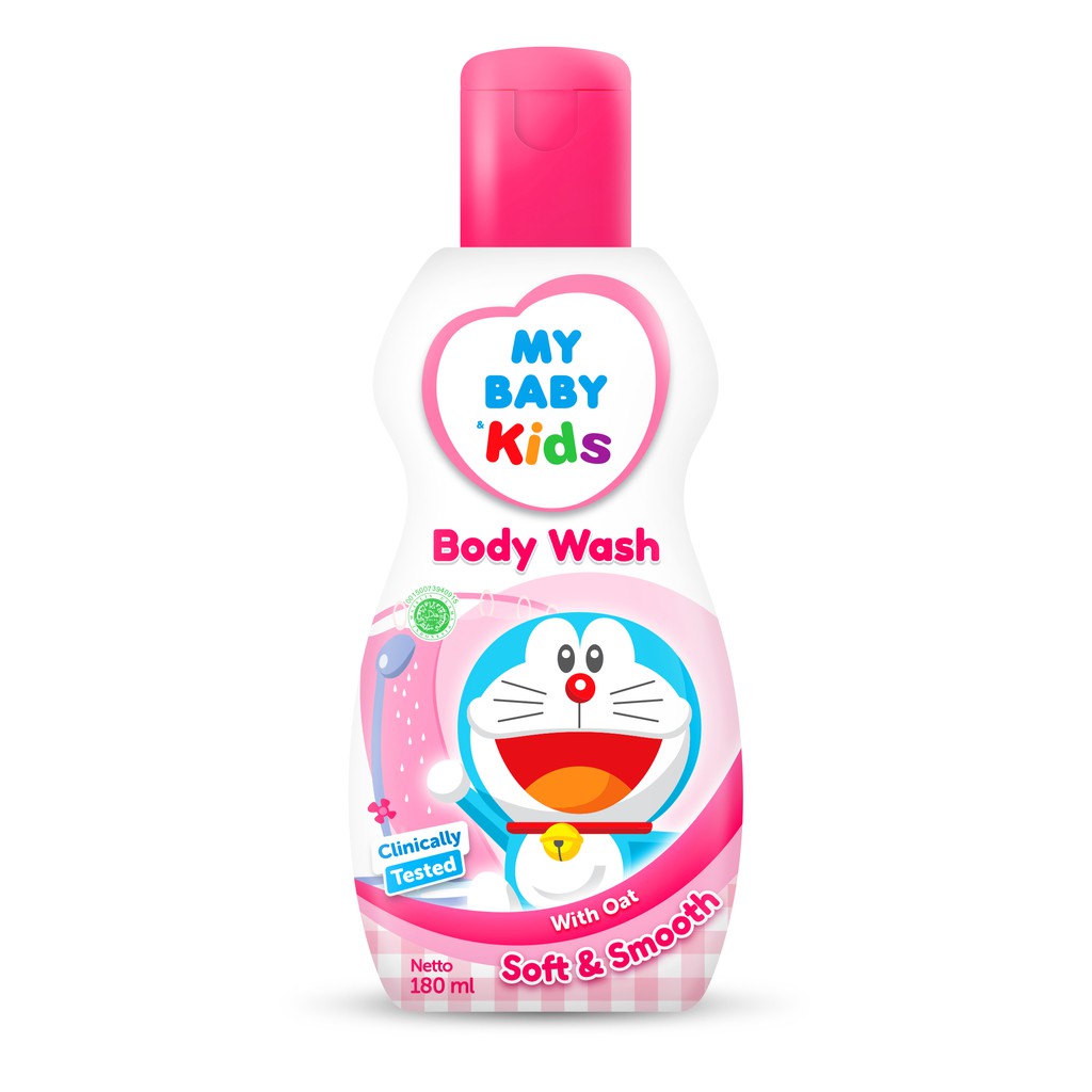 ★ BB ★ MY BABY Kids Body Wash Doraemon 180ml - 200ml - Sabun Mandi Cair Anak Wangi dan Lembut