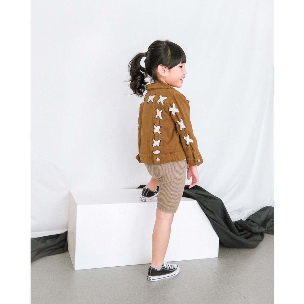 TWISTED DENIM JACKET | Jaket Denim Anak | Jaket Anak Unisex | Outer Anak | Atasan Anak | Jaket Jeans Anak