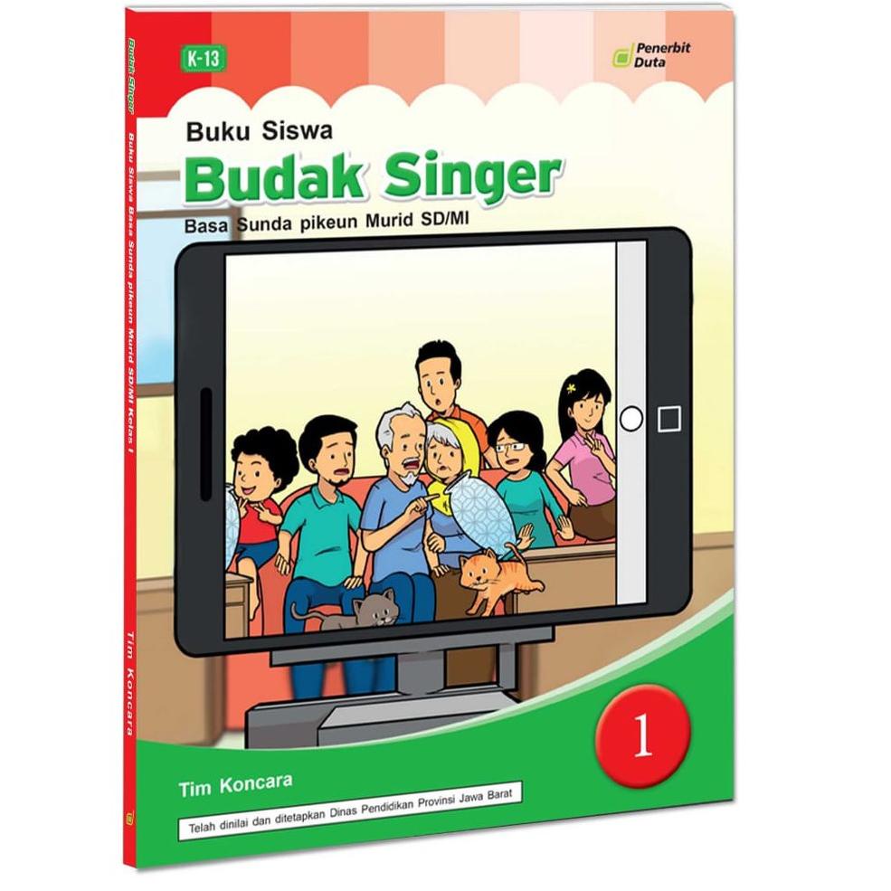 

(K6U2) ★ BUDAK SINGER KELAS 1 - BUKU BAHASA SUNDA //Stok@banyak