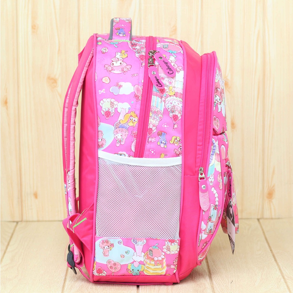 Ransel Anak Perempuan Tas Gendong Sekolah Sd Anak Anak Melody Pink Terlaris COD