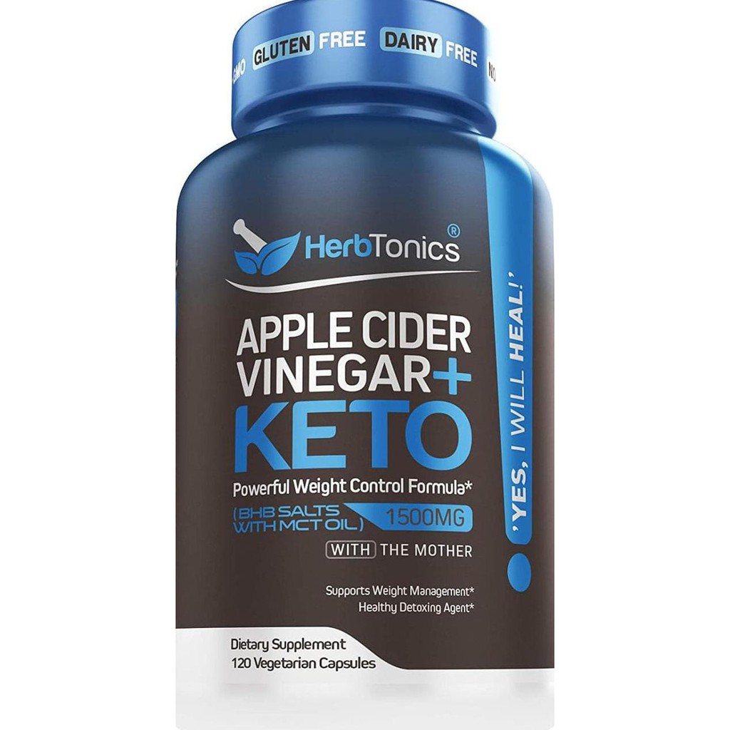 

5X Potent Apple Cider Vinegar Capsules With Mother + Bhb Salts Keto Di Studio.Abrarr