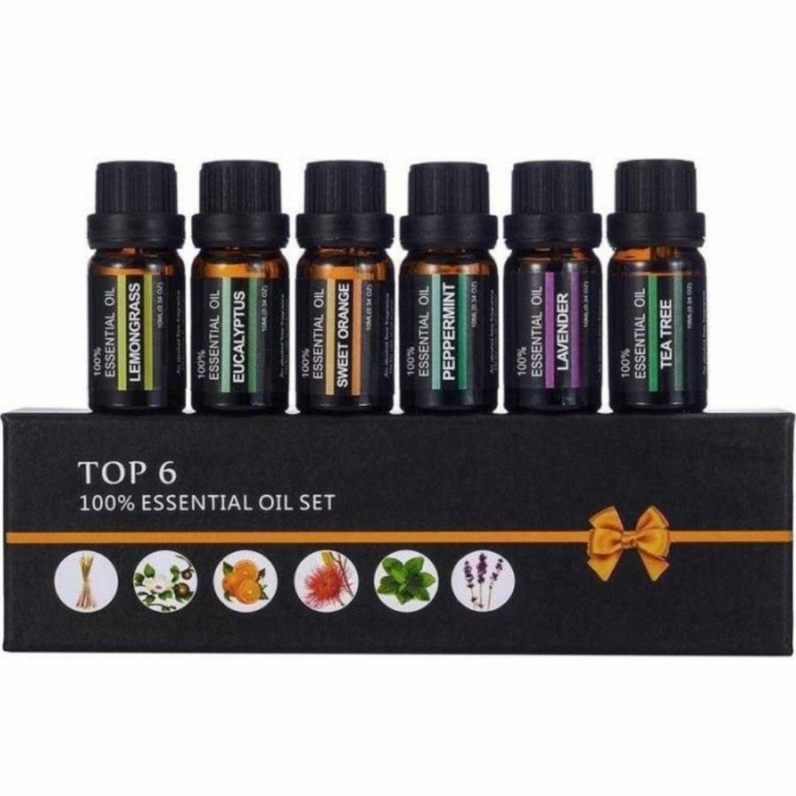 Firstsun Set Essential Oils Minyak Aromatherapy 10ml 6pcs RH-06