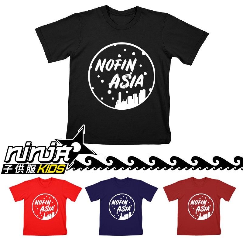 KAOS ANAK LAKI LAKI DJ Nofin Asia COTTON COMBAD 30S